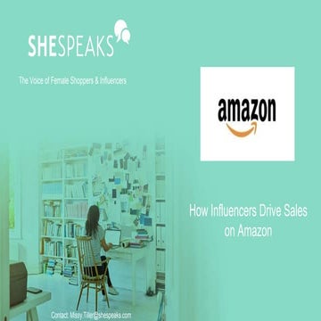 How Influencers Drive Sales on Amazon - Oct 2019