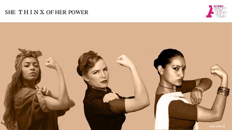 She thinx of her power