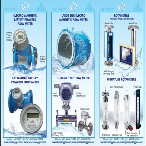 Flow Meters for Oil to Water | PDF