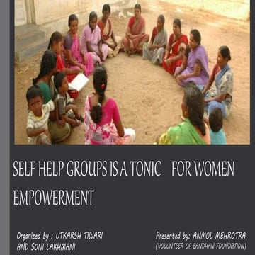 Self help groups 