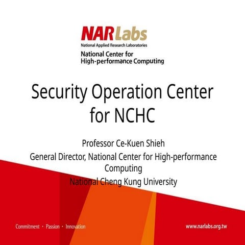 Building SOC in details a fantastic presentation