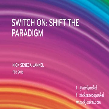 Switch On: The Future of Business