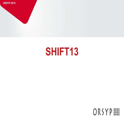 Shift13