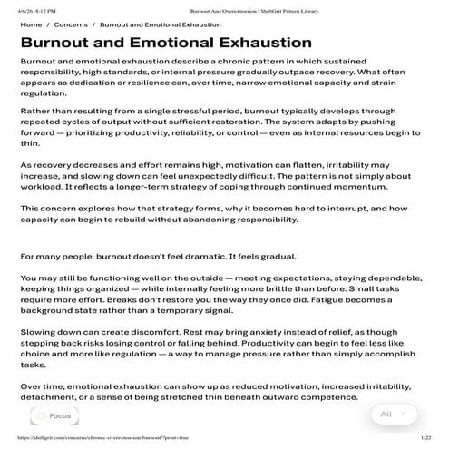 Understanding Burnout and Emotional Exhaustion: Causes, Signs, and ...