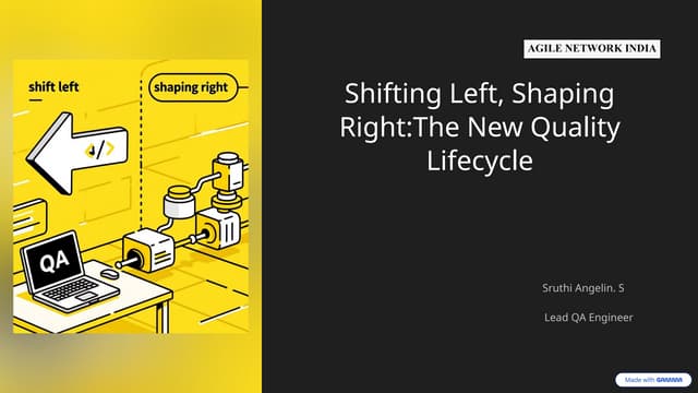 ANIn Chennai 2025 | Shifting Left, Shaping Right : The New Quality Lifecycle ...