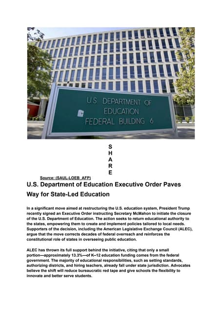 Shifting Control_ Federal Education Department Phase-Out Sparks Policy Debate.pdf