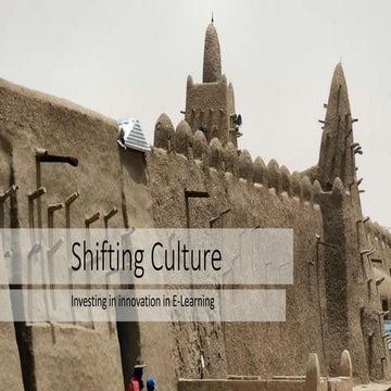 Shifting culture - how technology will change education