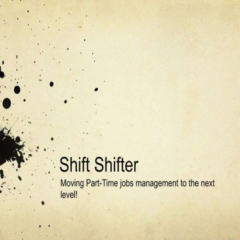 Time Shift | PPTX