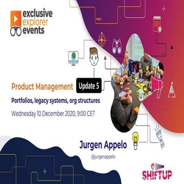 Product Management. Portfolios; legacy systems; organizational structures