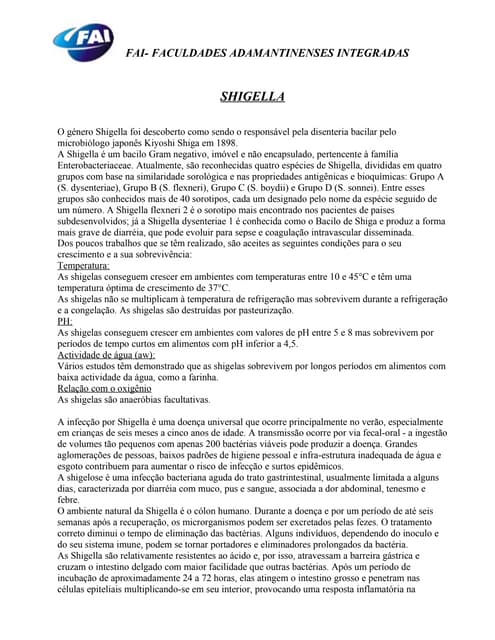 Shigella!