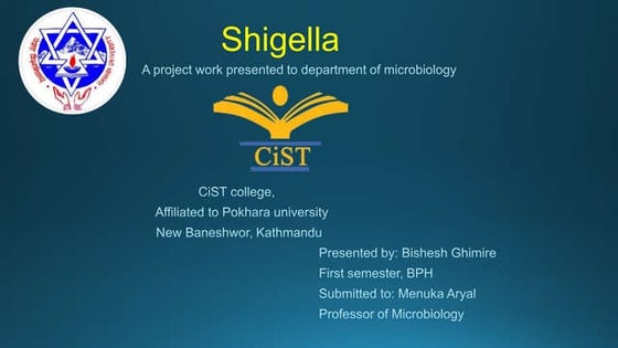 Shigella | PPT