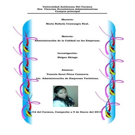 Gurú de la Calidad : Shigeo shingo