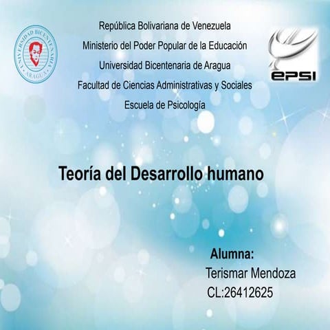 ¿Que es el desarrollo humano? | PPTX