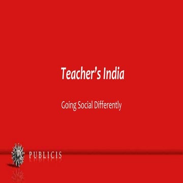 Going Social Differently!