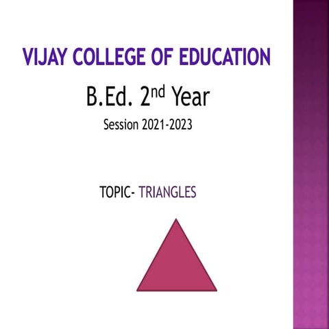 Presentation on Angles and Triangles ppt.pptx