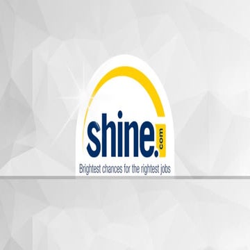 Shine.com / Employer Branding via social media & hiring