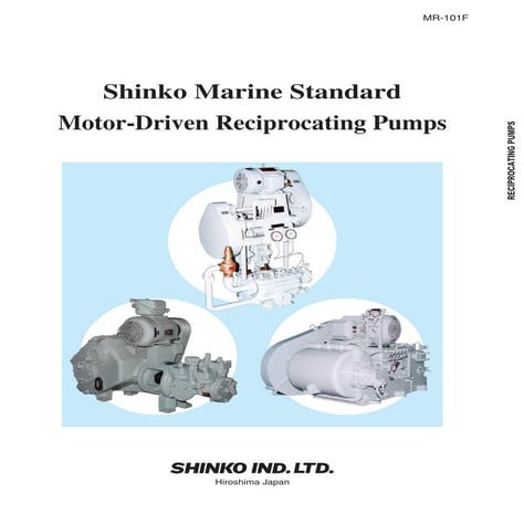 Shinko Marine Standard MotorDriven Reciprocating Pumps