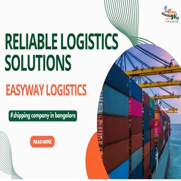 Shipping Company in Bangalore - Easyway 2025Logistics_.pdf