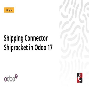 Shipping Connector Shiprocket in Odoo 17