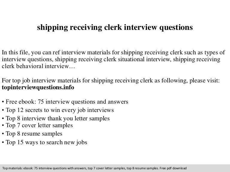 shipping receiving clerk interview questions shipping and receiving resume sample - Shipping And Receiving Resume Samples shipping receiving clerk interview questions shipping and receiving resume sample - Shipping And Receiving Resume Samples
