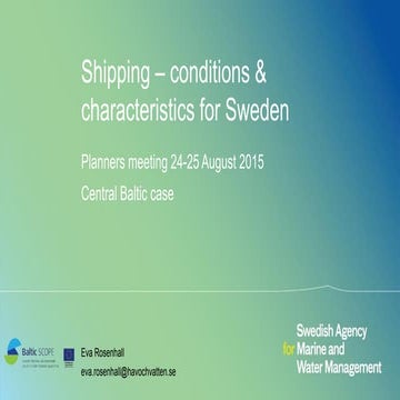 Shipping in Sweden* | PPT