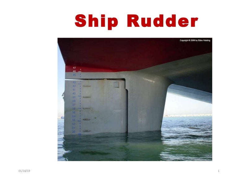 Ship Rudder