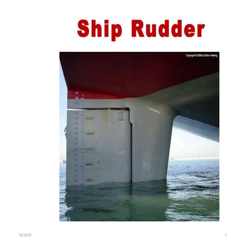 Ship Rudder