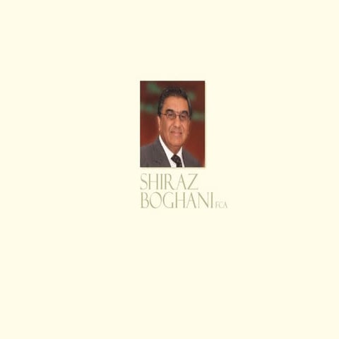 Shiraz Boghani - A Dynamic Entrepreneur | PPT