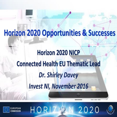 Horizon 2020 | Opportunities & successes | Shirley Davey