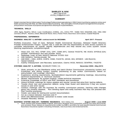 Shirley kivi bsa june 2017