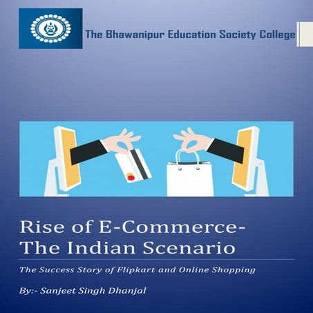 Rise of eCommerce & online bankin college project