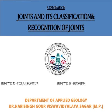 joints and its classification and its recognition
