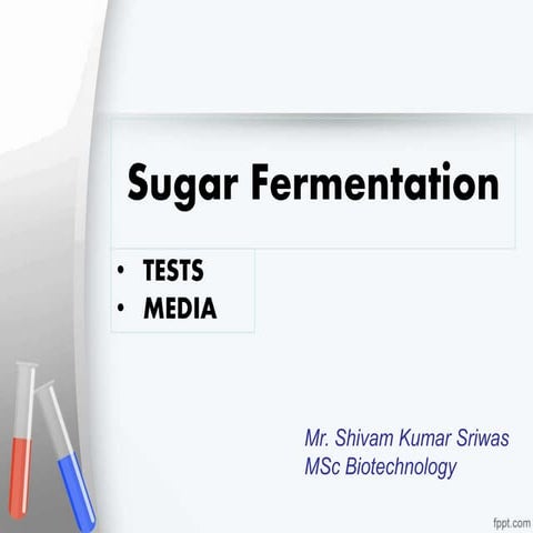 Sugar fermentation tests, Cetrimide agar medium, Hugh Leifson medium 