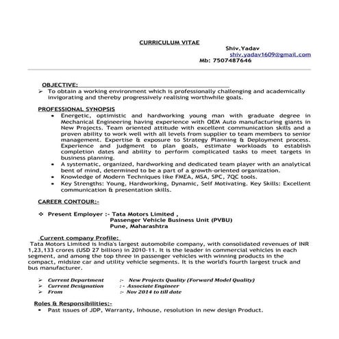 Mechanical Engineer with more than 2 yrs of experience in New Product Develop...