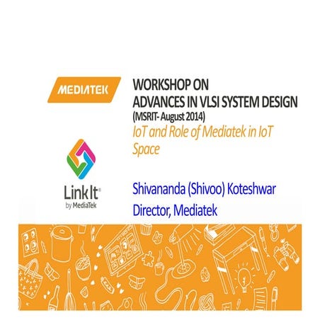 Keynote - IoT and role of Mediatek in the IoT space