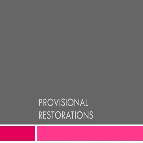 Shlinberg Temporary Crown And Bridge 87 8 21