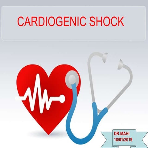 CARDIOGENIC SHOCK
