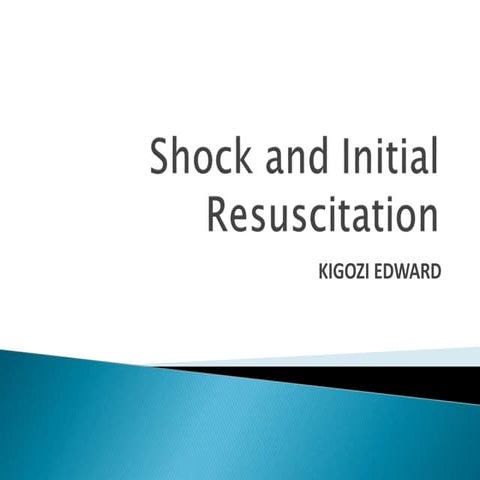 SHOCK -good  revision notes for DCM srudents.ppt