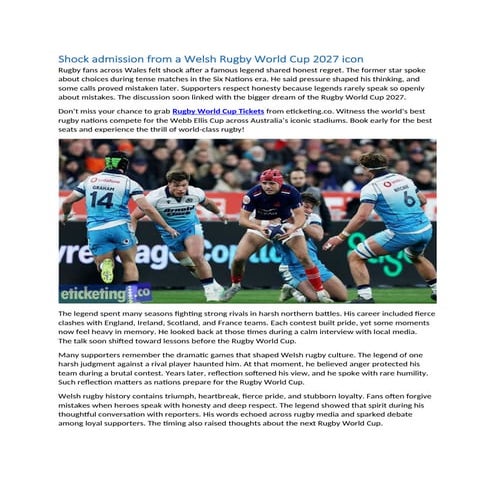 Rugby World Cup 2027 Perfect New Zealand Rugby World Cup outcome.docx