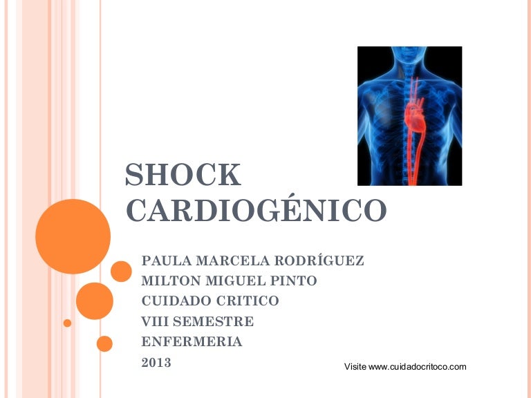Shock cardiogenico