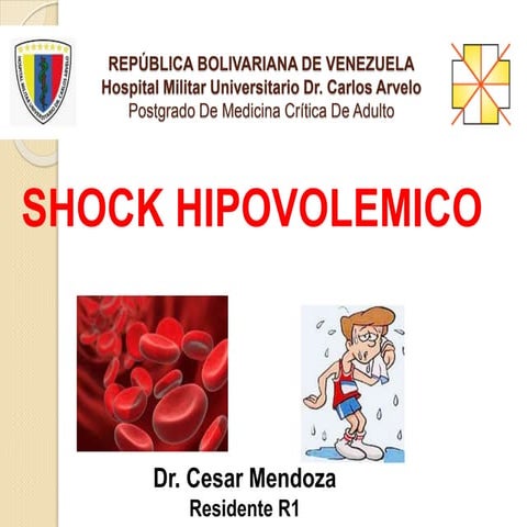 Shock hipovolemico | PPTX