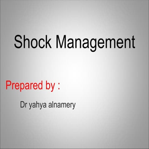 Shock management shock management(1).ppt