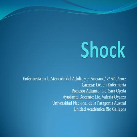 Shock presentacion aulica