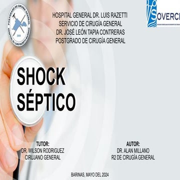 SHOCK SÉPTICO en pacientes de cirugía general