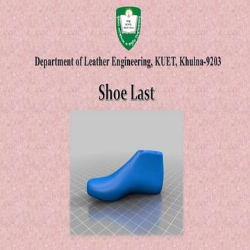 Shoe last