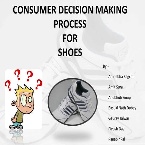 Shoes: need analysis