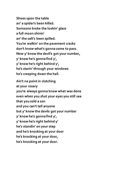 Blood Brothers Shoes Upon The Table Blood Brothers Shoes Upon The Table