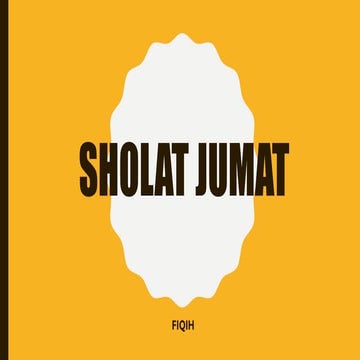 tatacara Sholat jumat 