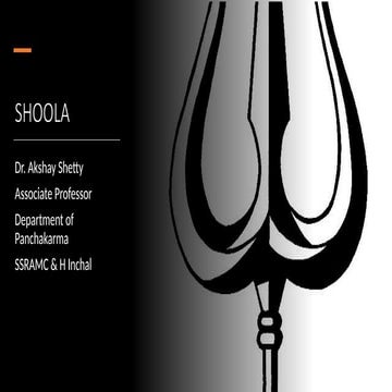Shoola in Ayurveda Dr Akshay Shetty.pptx