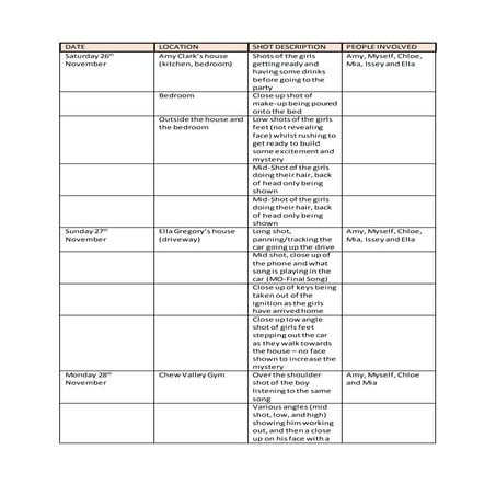 Draft script | DOCX